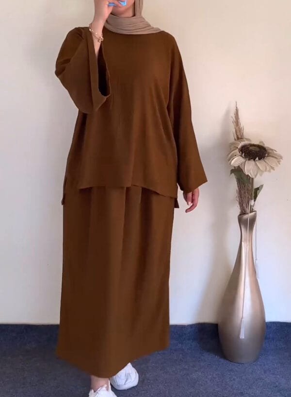 Premium Oversized skirt set